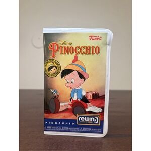 Funko Blockbuster Rewind Disney Pinocchio 3" VHS Retro Vinyl Figure